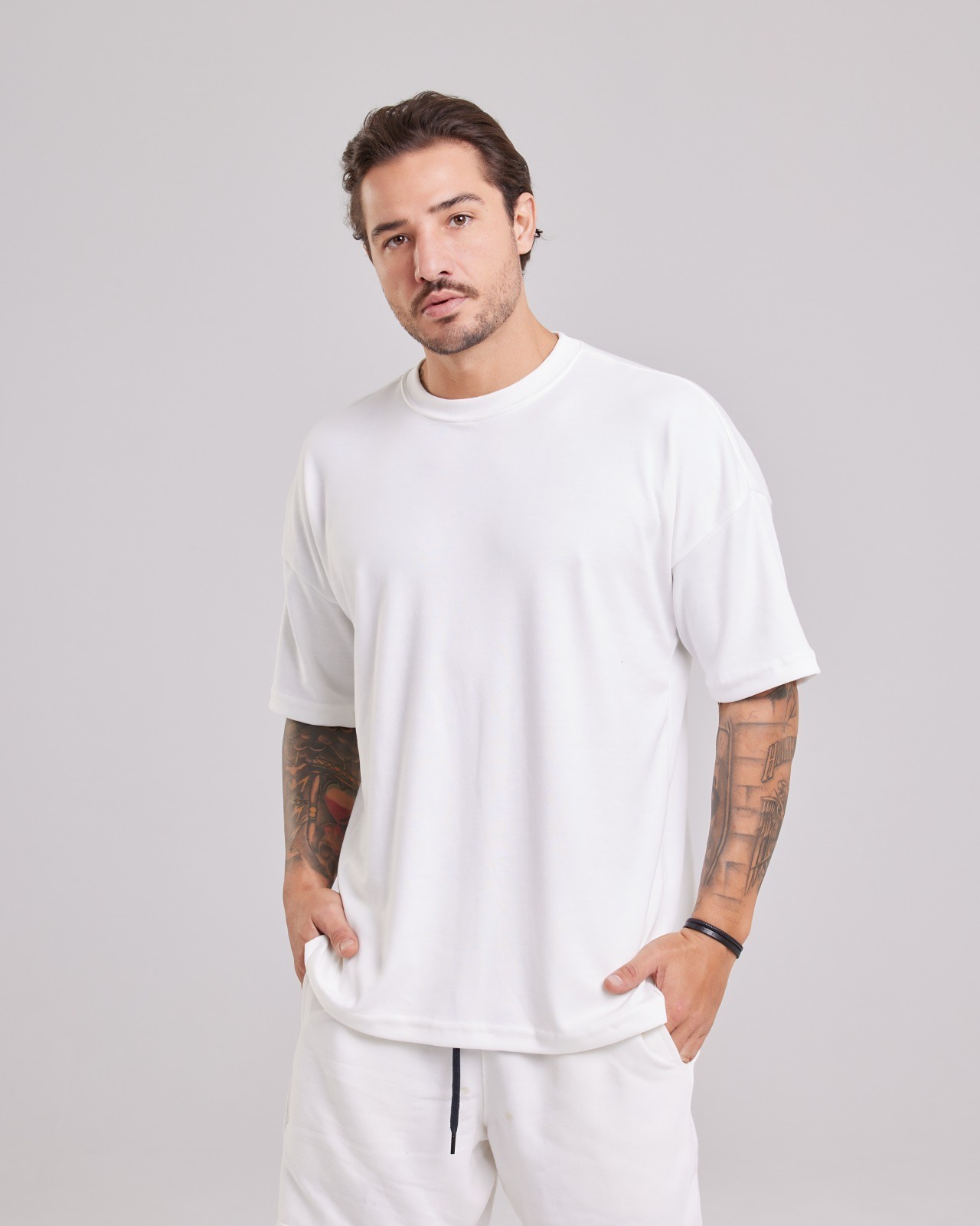 Camiseta Oversized Suedine Peruano — Lunfe Studio — foto 3