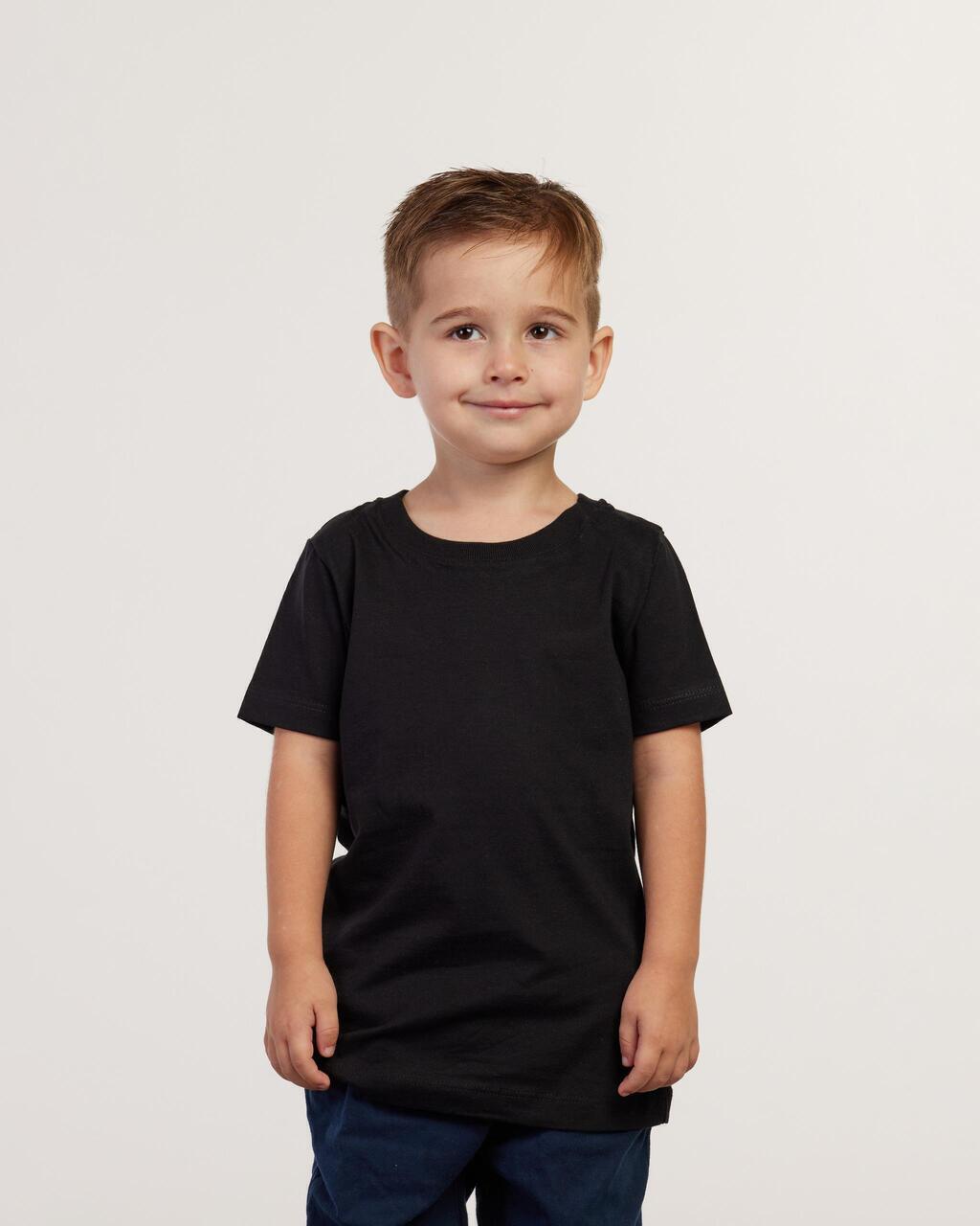 Camiseta Básica Kids Preto — Lunfe Studio — foto 4