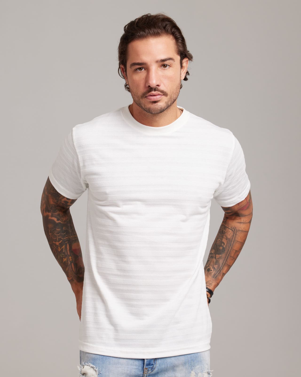 Camiseta Waffle Knit Texture — Lunfe Studio — foto 9