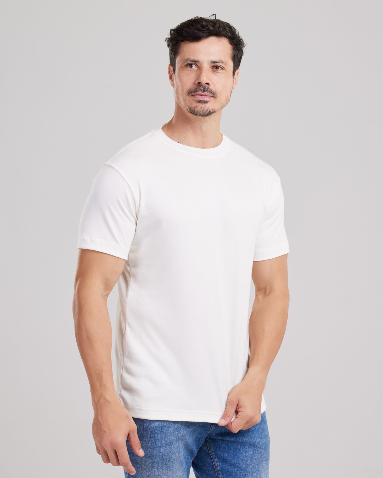 Camiseta Suedine Pima Sensory Regular Fit — Lunfe Studio — foto 2