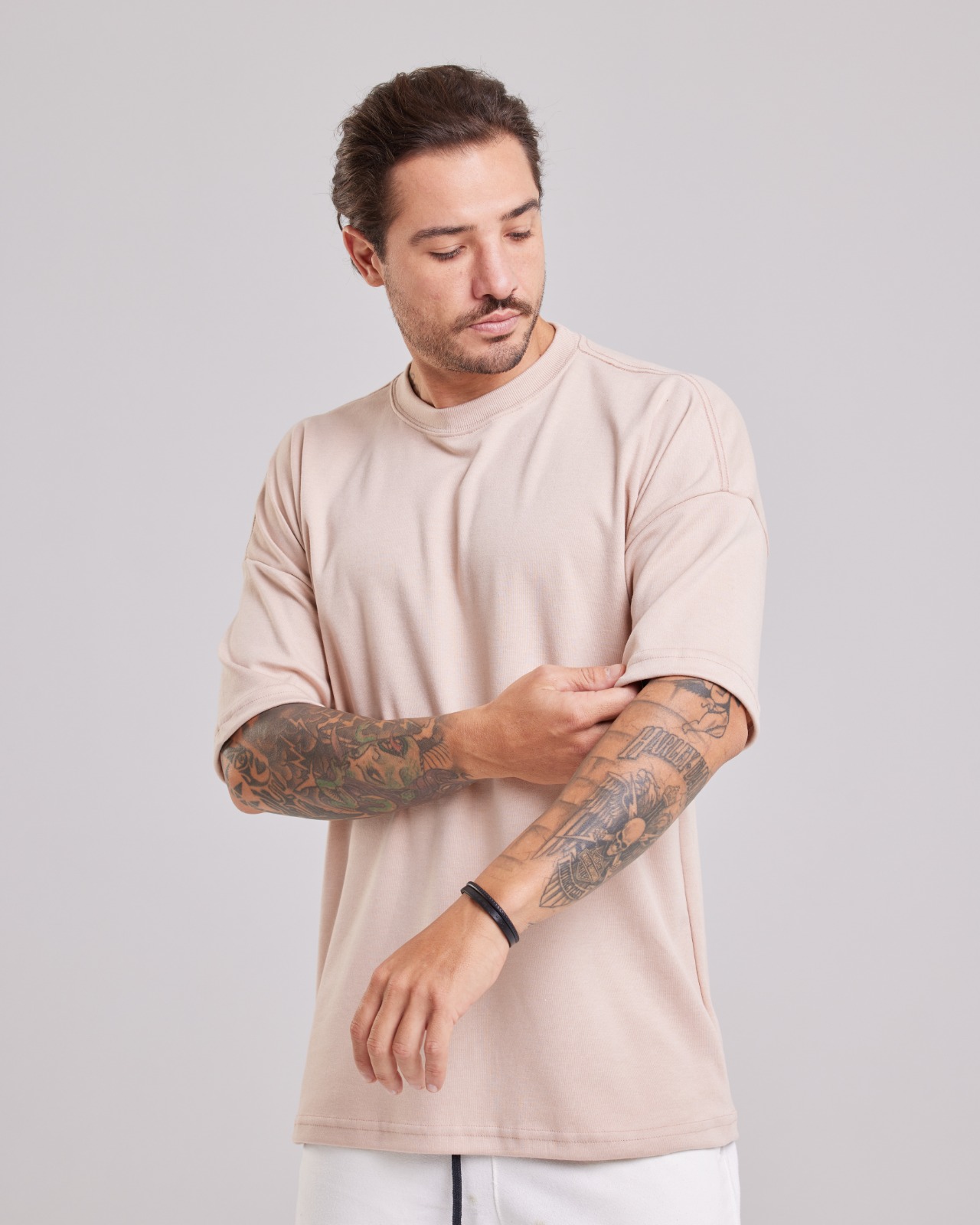 Camiseta Oversized Suedine Peruano — Lunfe Studio — foto 7