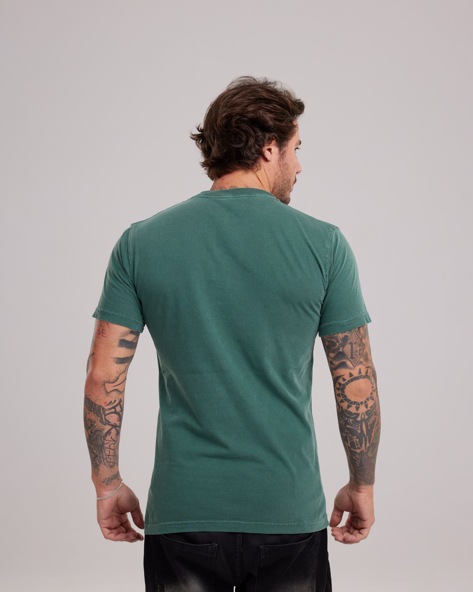 Camiseta Estonada Stone Wash Clássica — Lunfe Studio — foto 8