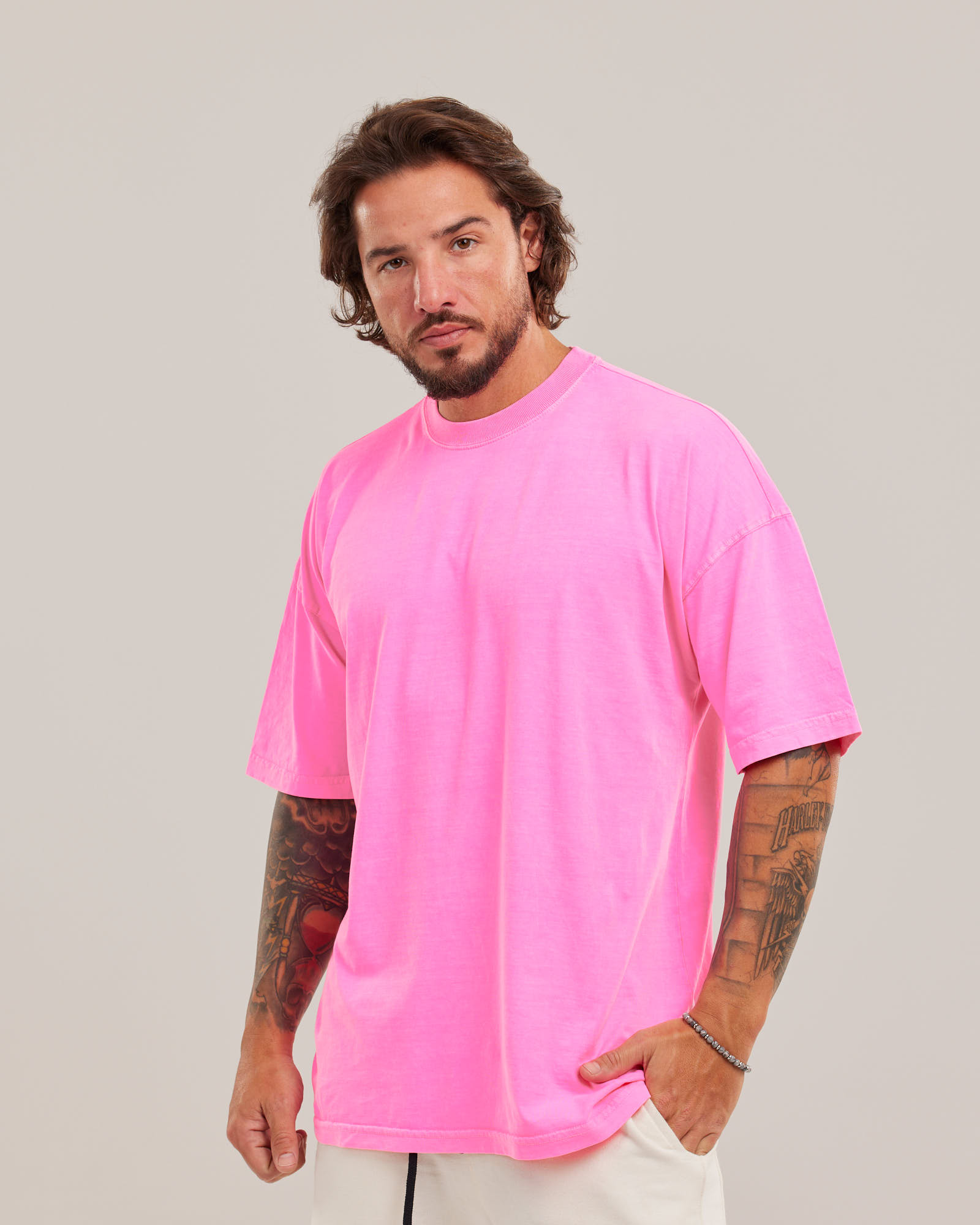 Camiseta Oversized Estonada Vintage — Lunfe Studio — foto 3