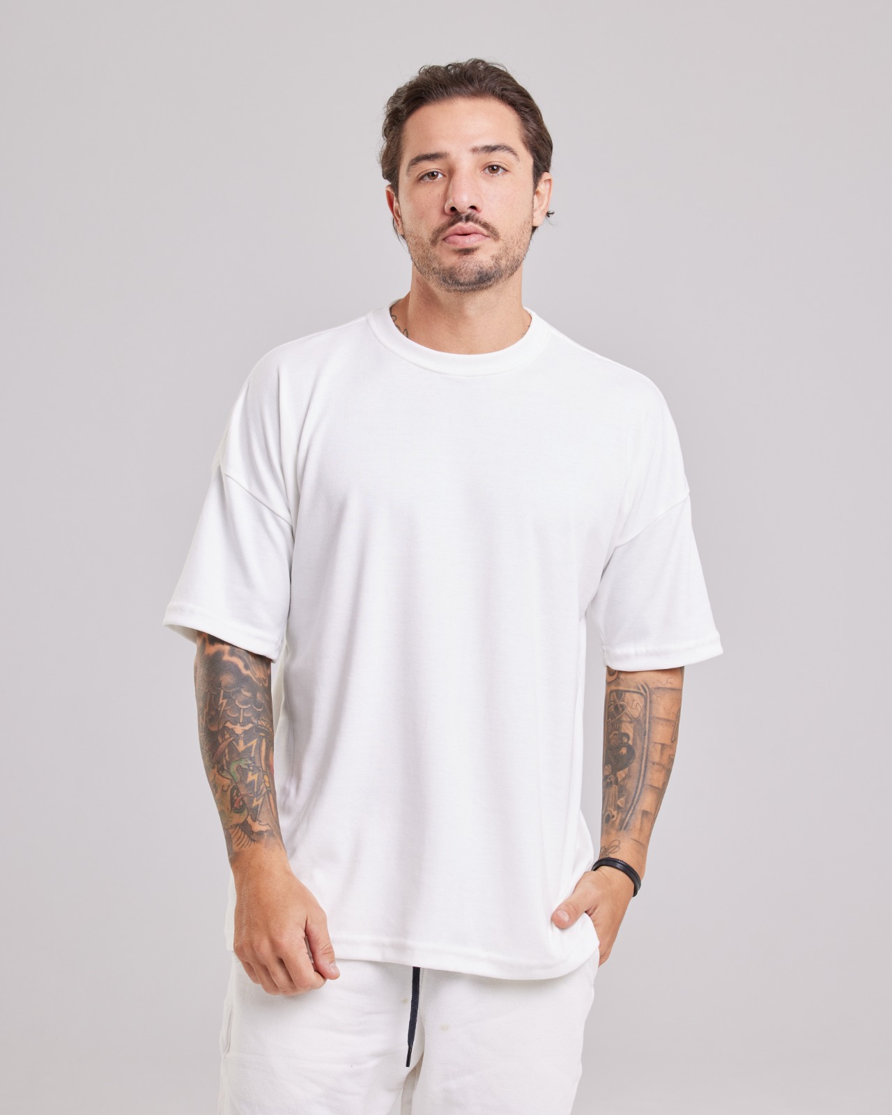 Camiseta Oversized Suedine Peruano — Lunfe Studio — foto 4