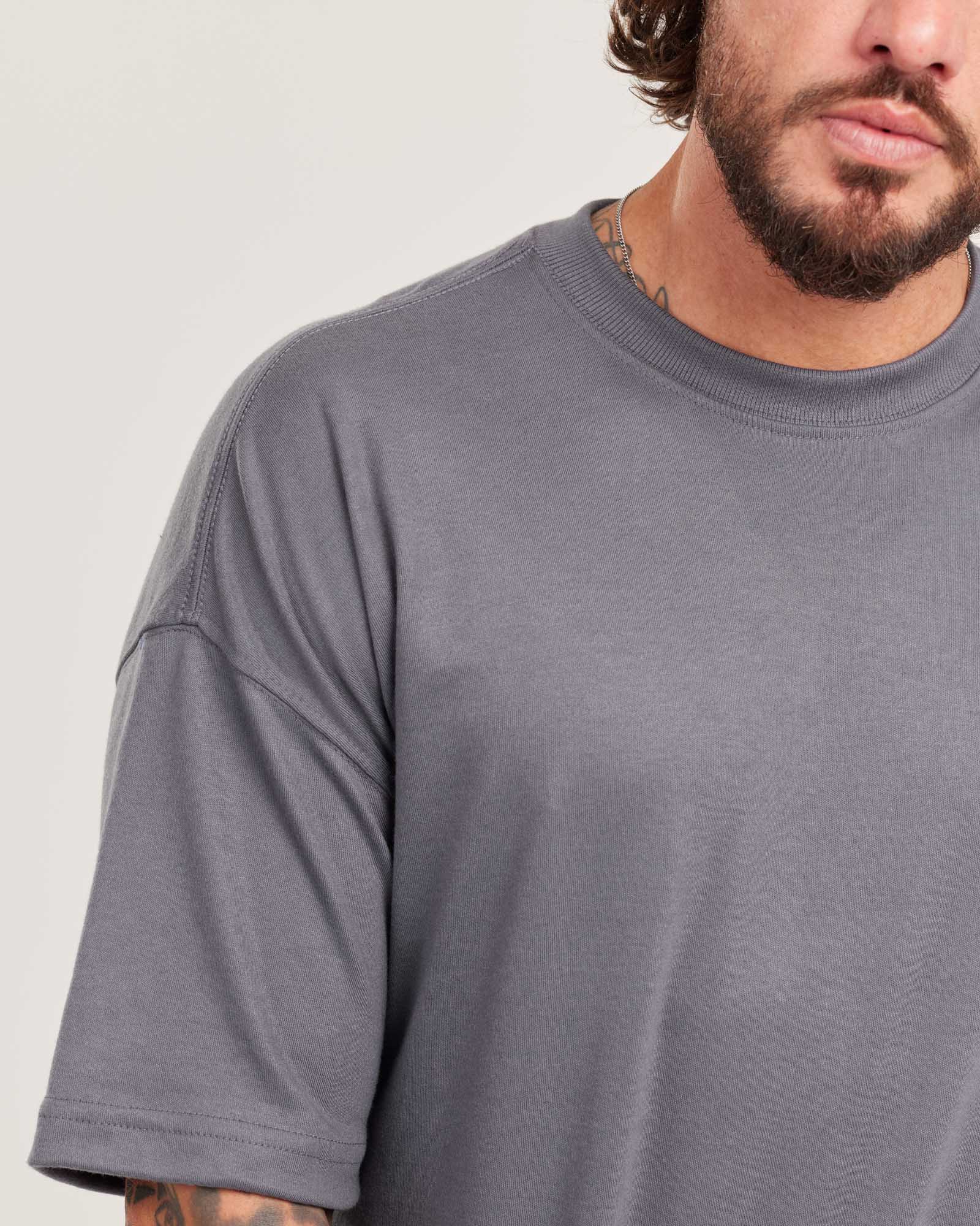 Camiseta Oversized Malhão Suedine — Lunfe Studio — foto 9