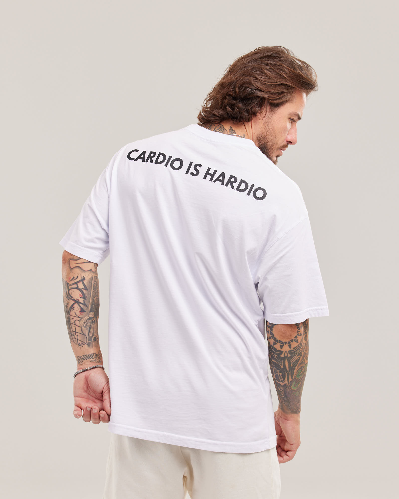 Camiseta Oversized Cardio Is Hardio Evolvee — foto 2