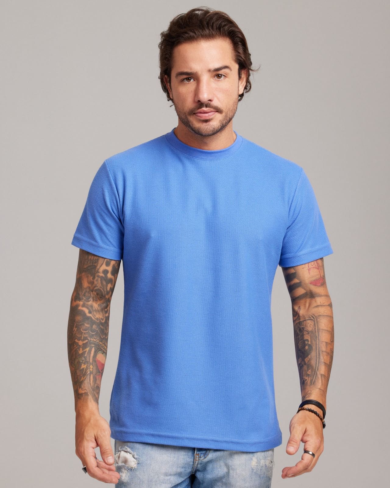 Camiseta Piquê Texture Personalizada com a sua Marca