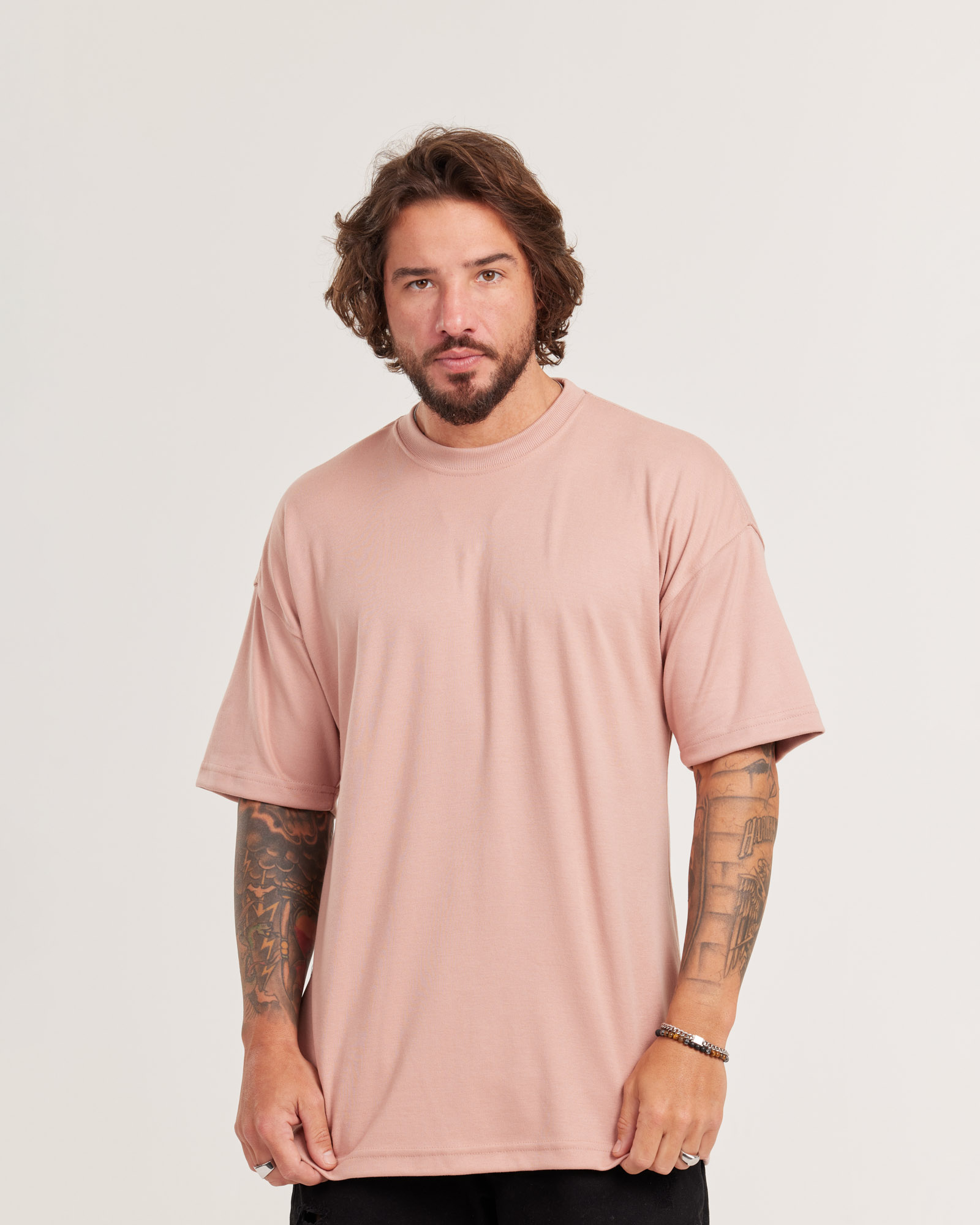 Camiseta Oversized Malhão Suedine — Lunfe Studio — foto 4
