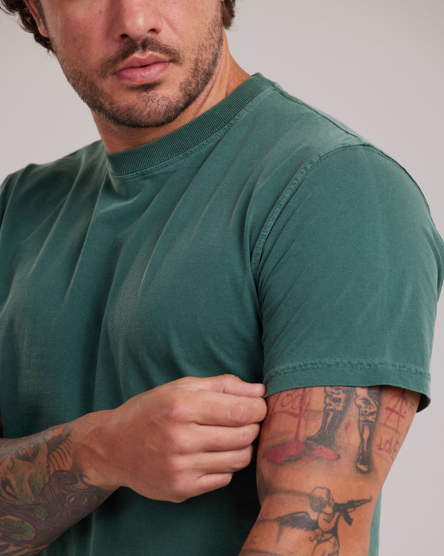 Camiseta Estonada Stone Wash Clássica — Lunfe Studio — foto 9