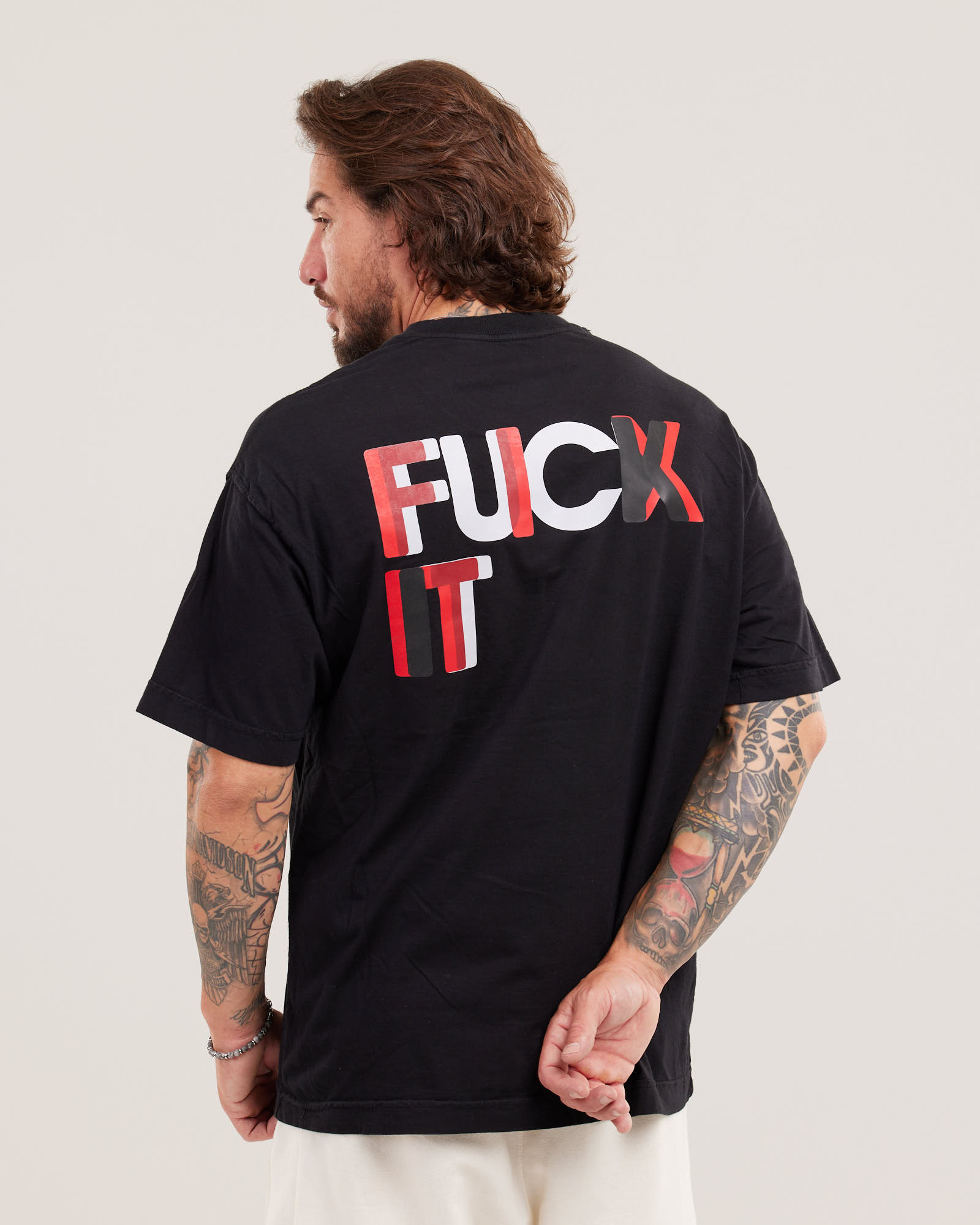 Camiseta Oversized F*ck It Evolvee