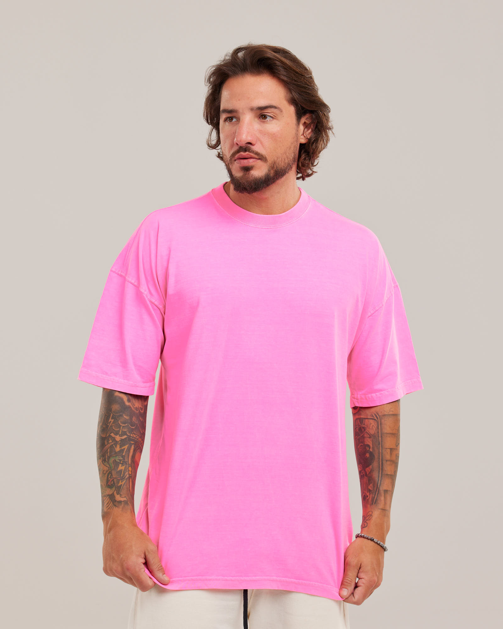Camiseta Oversized Estonada Vintage — Lunfe Studio — foto 2