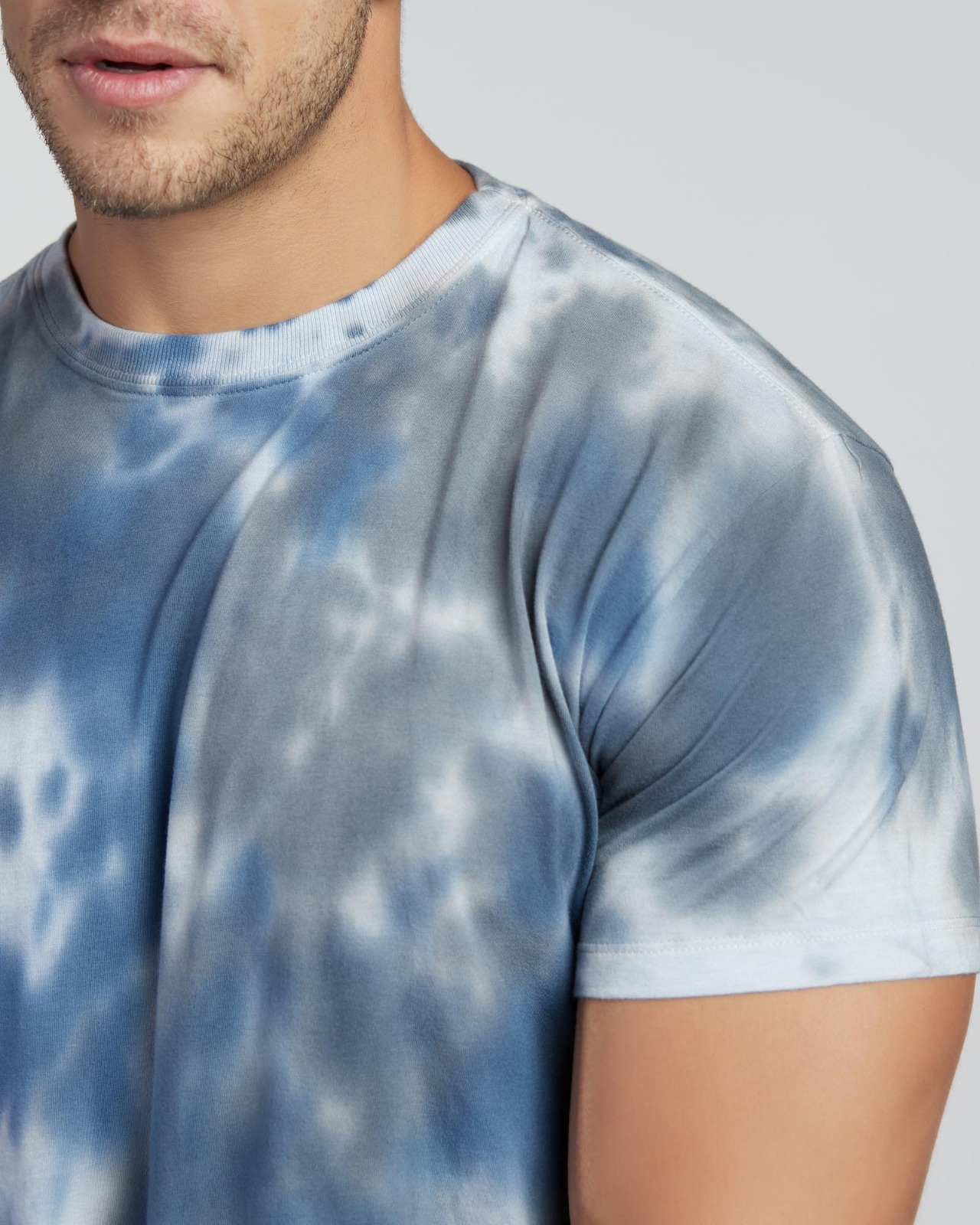 Camiseta Tie Dye Tie Dye Azul — Lunfe Studio — foto 6
