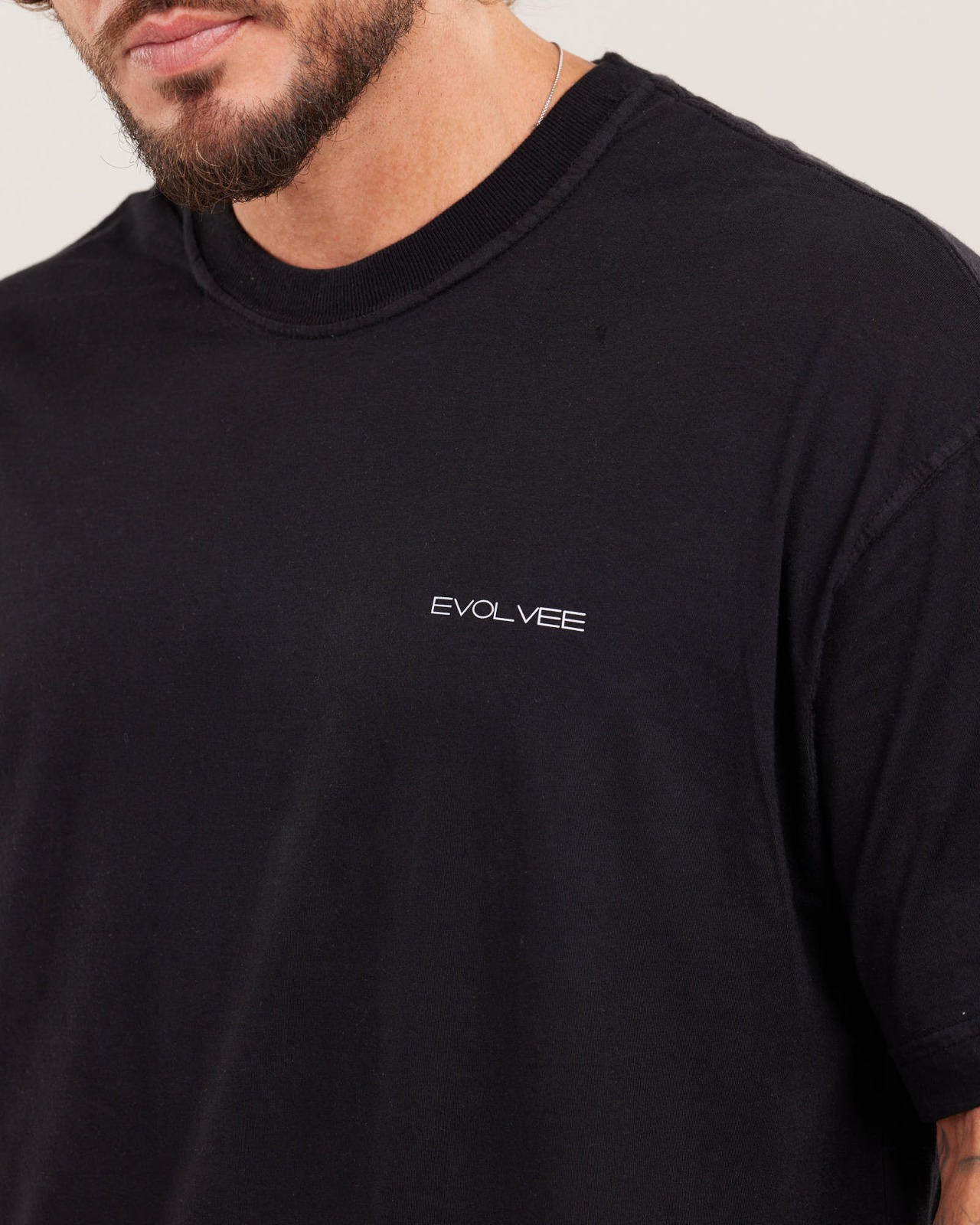 Camiseta Oversized Remember Why You Started Evolvee — foto 4