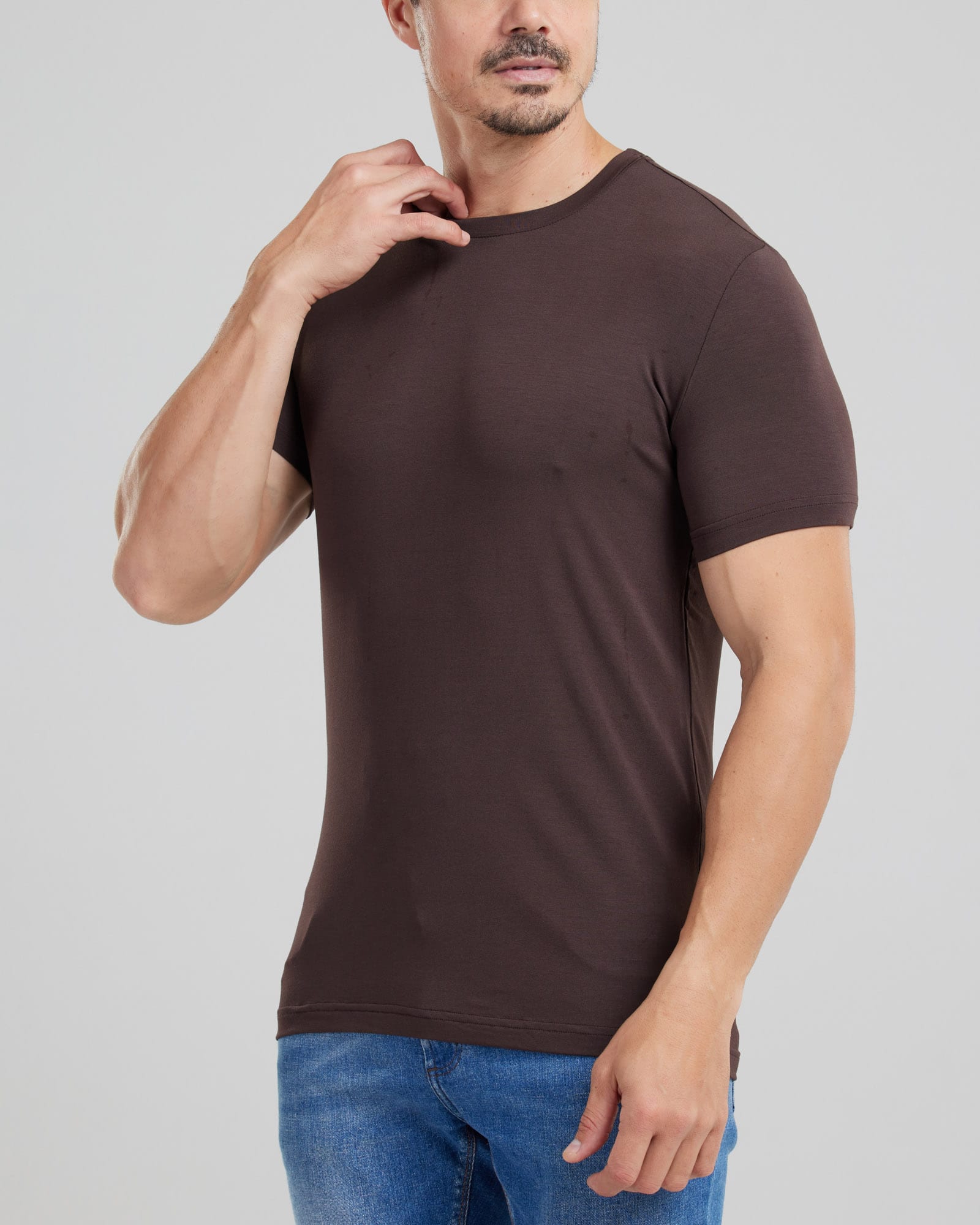 Camiseta Modal Tech Slim Fit — Lunfe Studio — foto 3