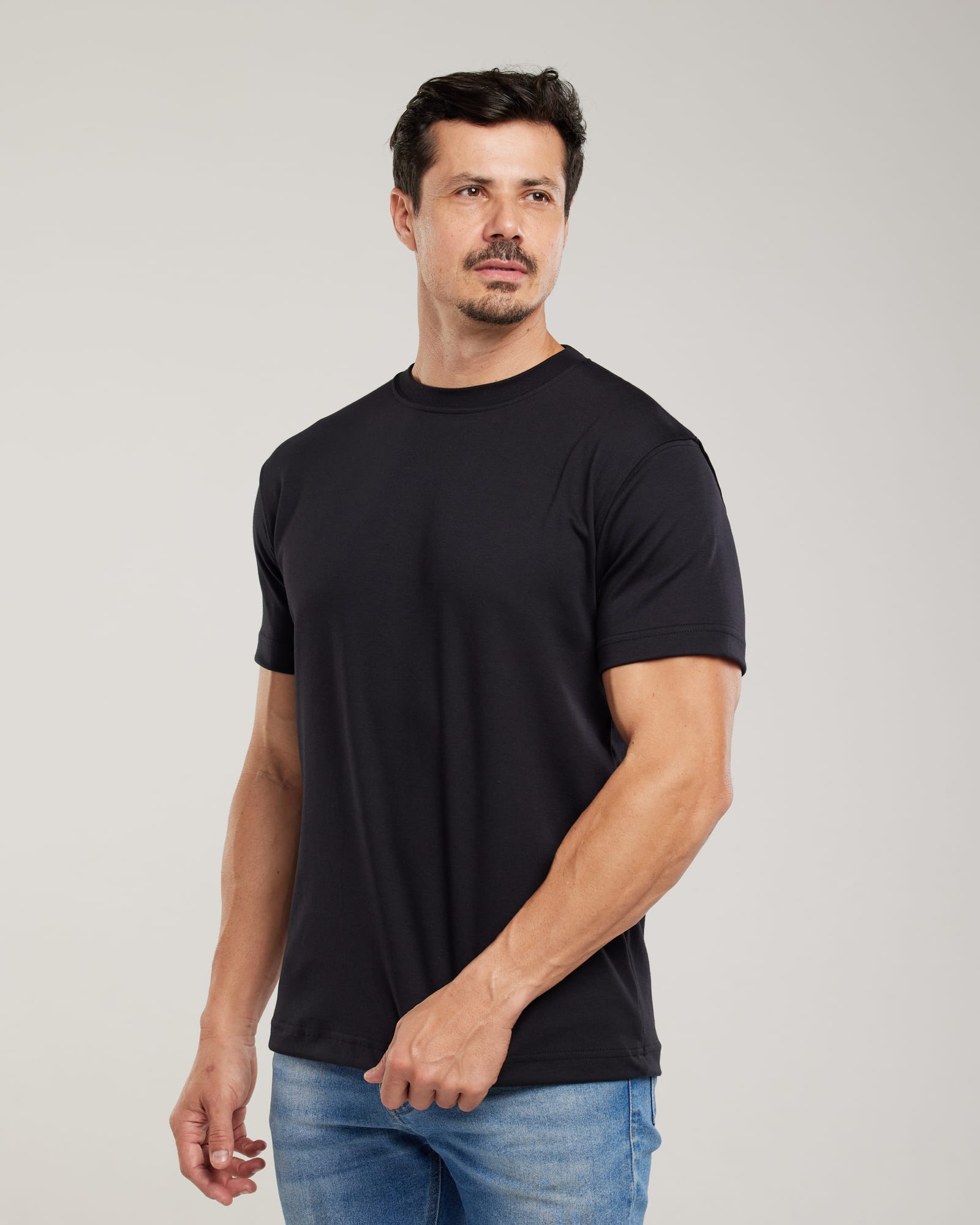 Camiseta Algodão Egípcio Regular Fit — Lunfe Studio — foto 2