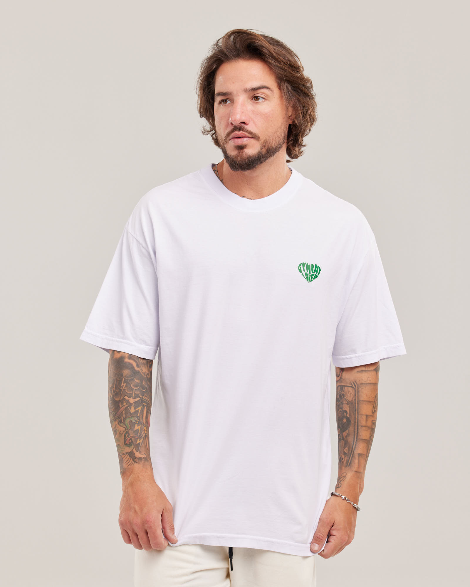Camiseta Oversized Gym Rat Lover Evolvee — foto 7