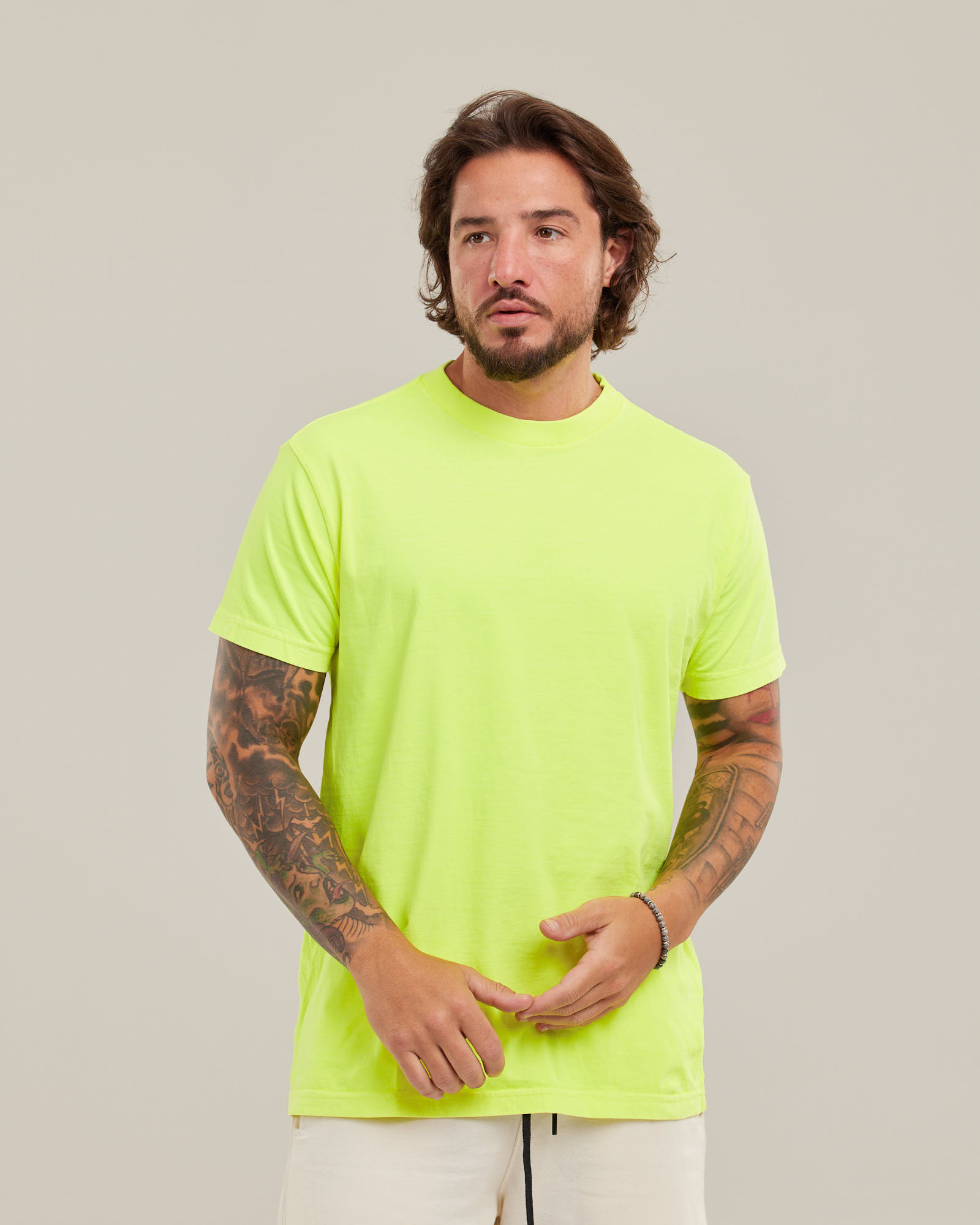 Camiseta Estonada Neon Amarelo Neon — Lunfe Studio — foto 7