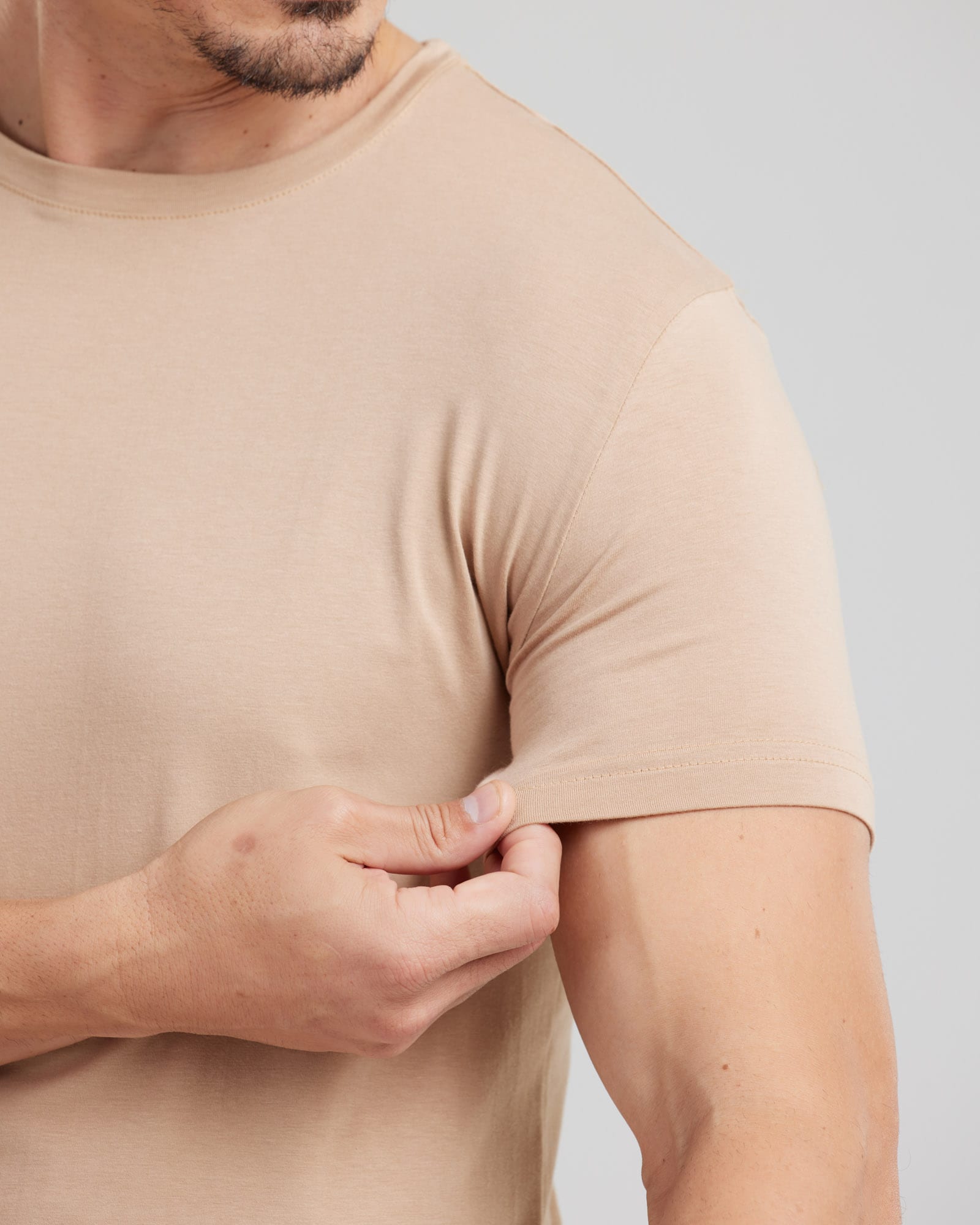 Camiseta Cotton Pima Slim Fit — Lunfe Studio — foto 4