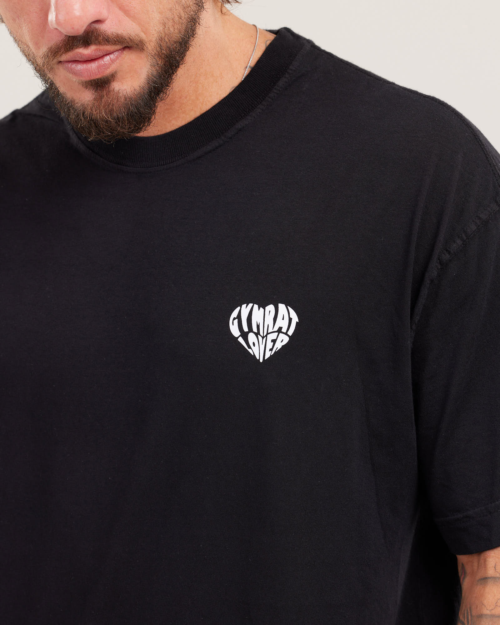 Camiseta Oversized Gym Rat Lover Evolvee — foto 5