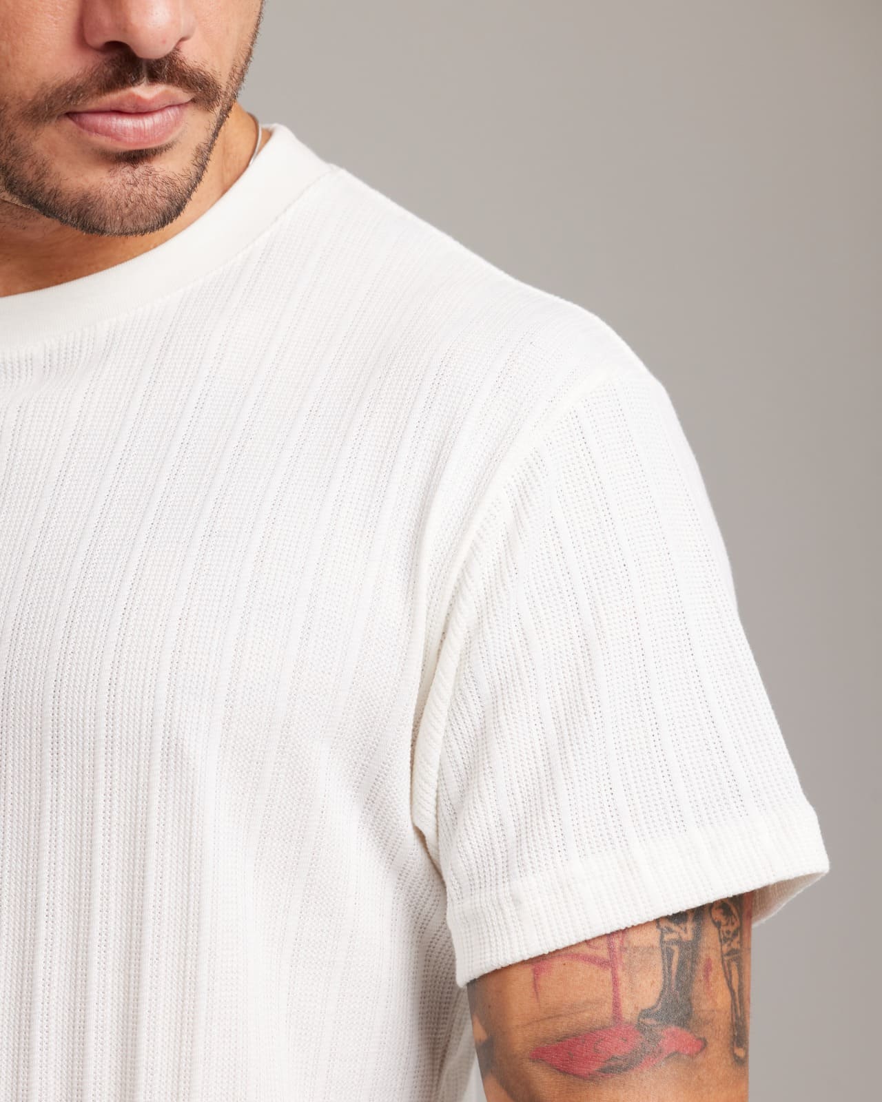 Camiseta Rib Wide Texture — Lunfe Studio — foto 2