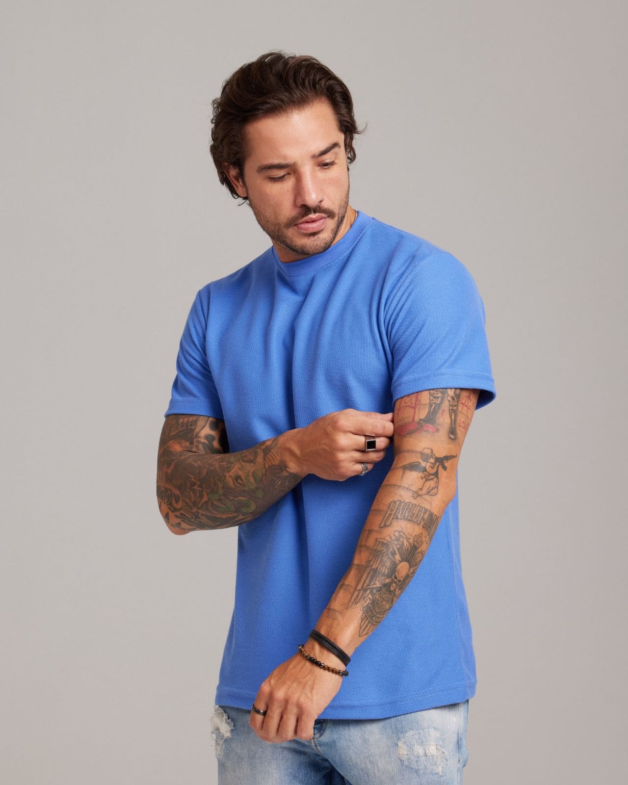Camiseta Piquê Texture — Lunfe Studio — foto 3