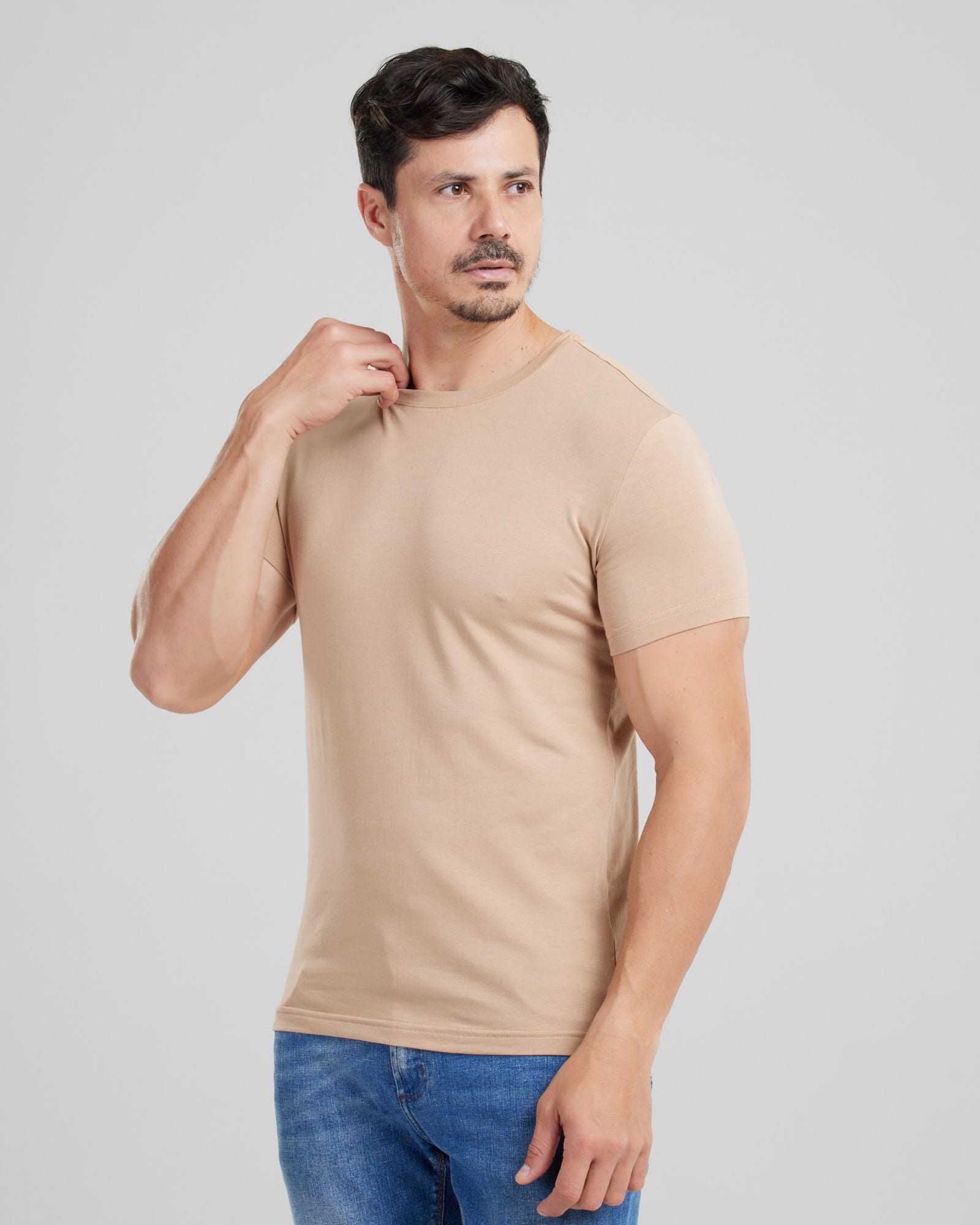 Camiseta Cotton Pima Slim Fit — Lunfe Studio — foto 2