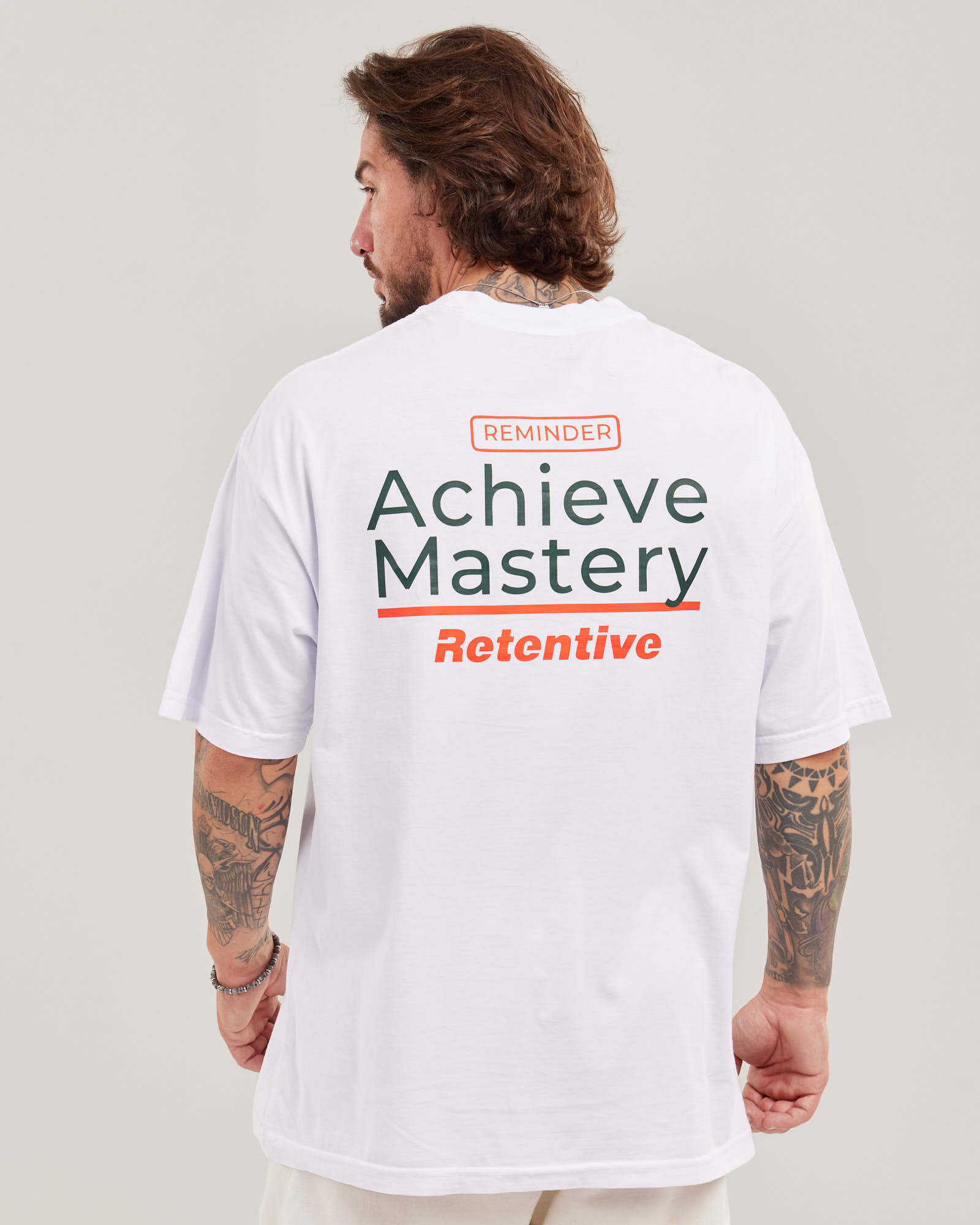Camiseta Oversized Achieve Mastery Evolvee