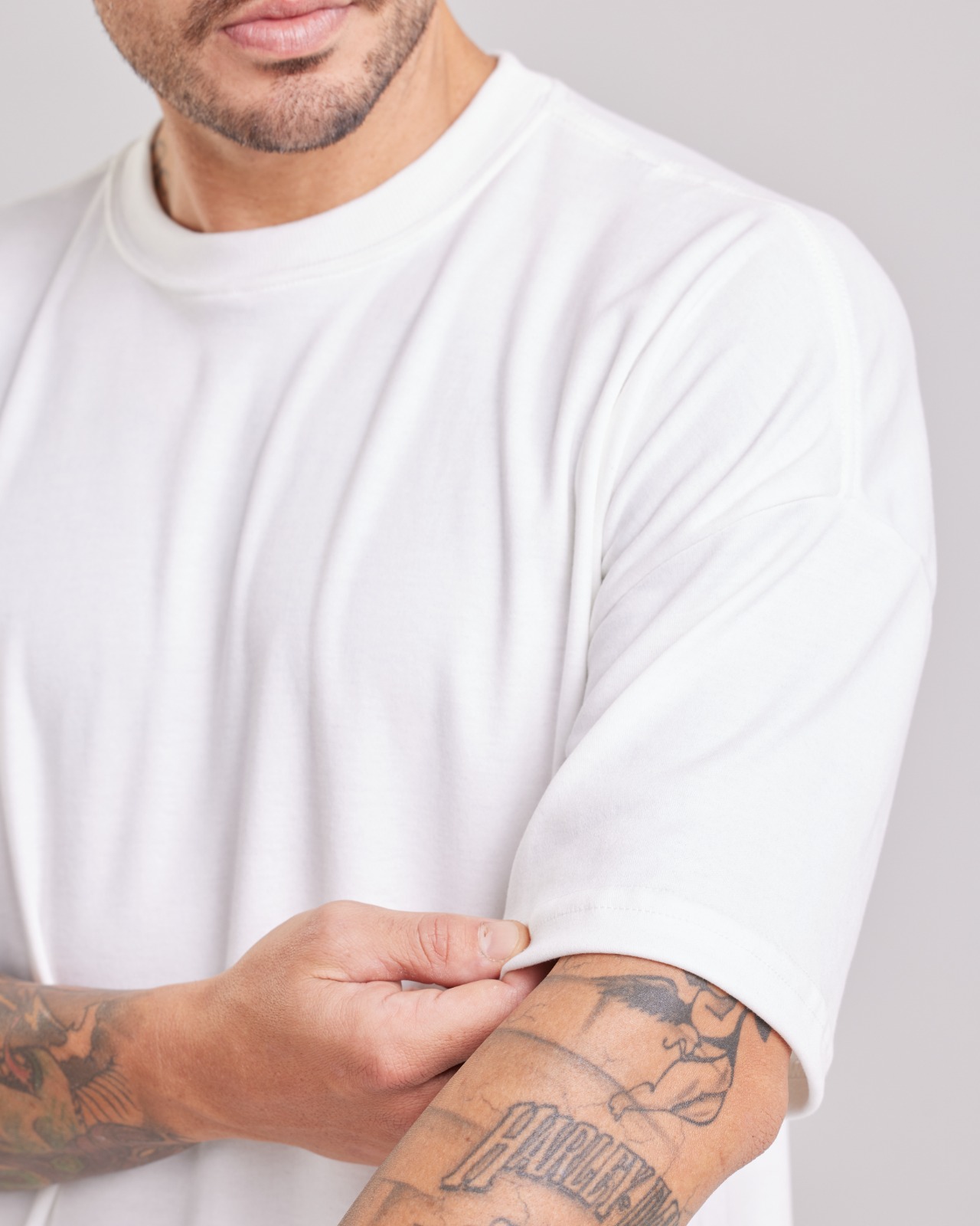 Camiseta Oversized Suedine Peruano — Lunfe Studio — foto 2