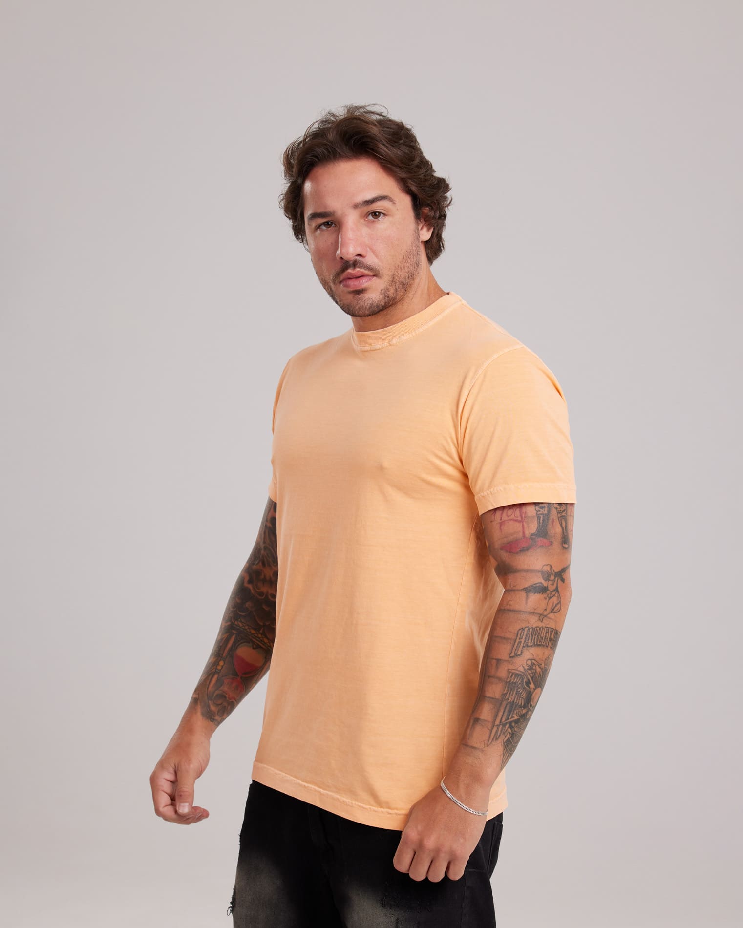 Camiseta Estonada Cores Vibrantes Personalizada com a sua Marca