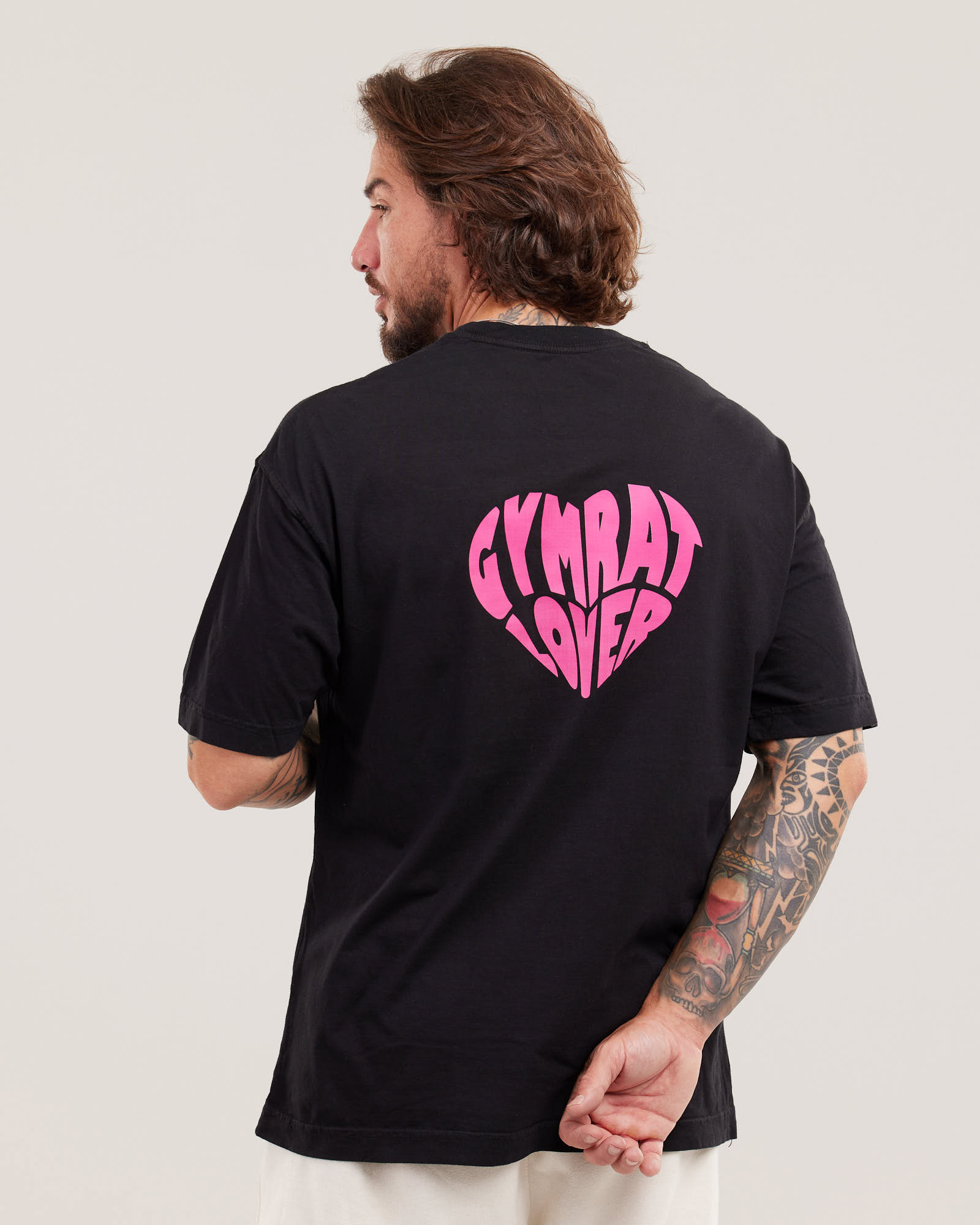 Camiseta Oversized Gym Rat Lover Evolvee — foto 2