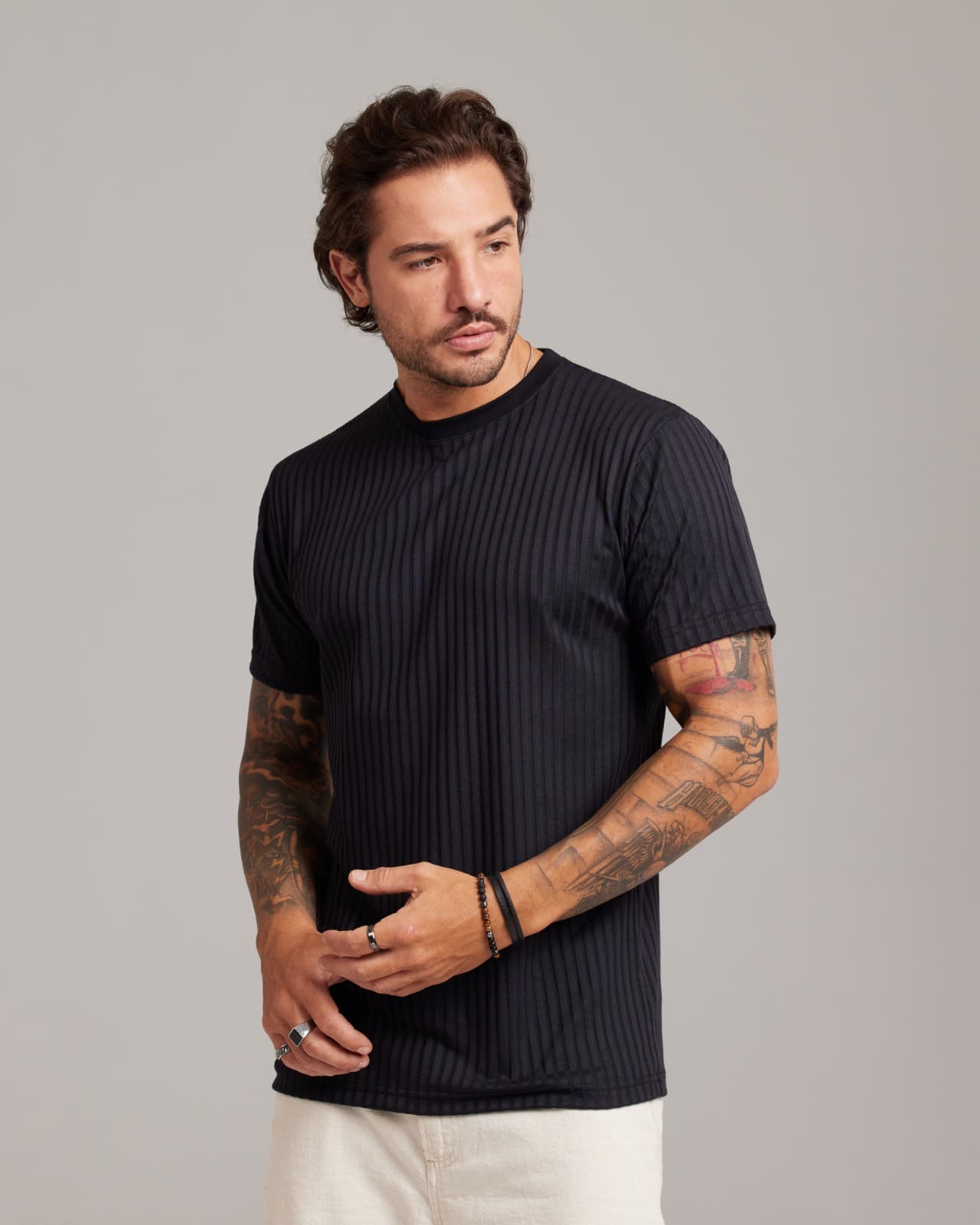 Camiseta Plissé Texture — Lunfe Studio — foto 7