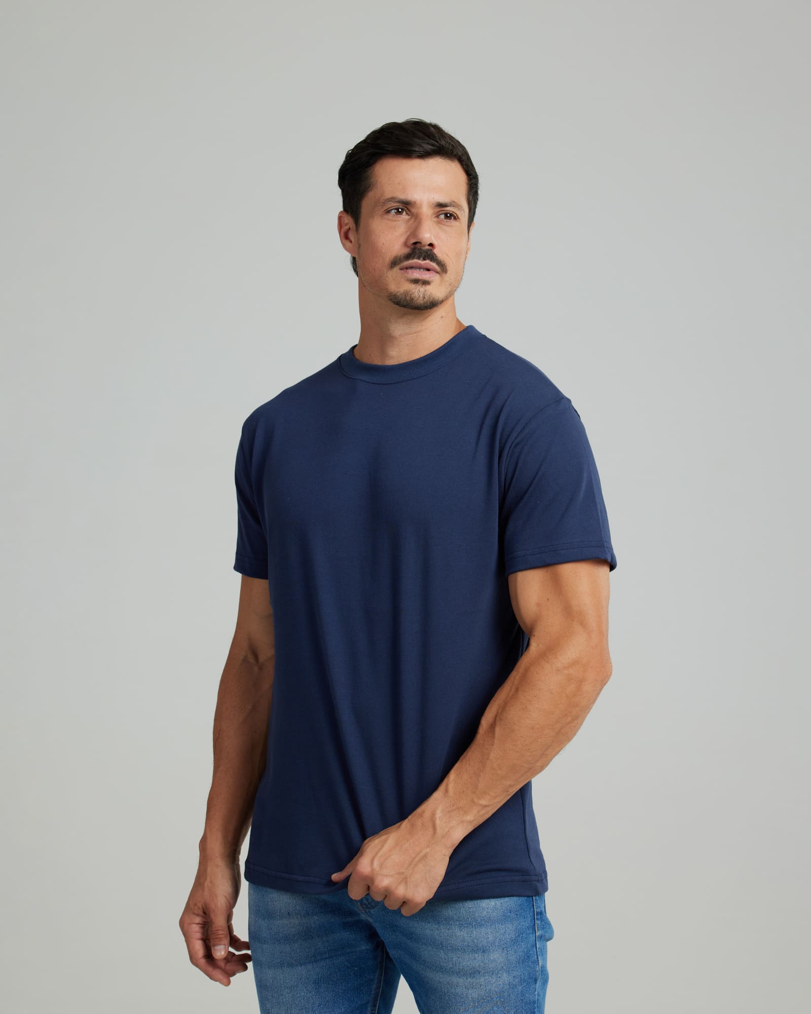 Camiseta Malhão Compact Azul Marinho — Lunfe Studio — foto 2