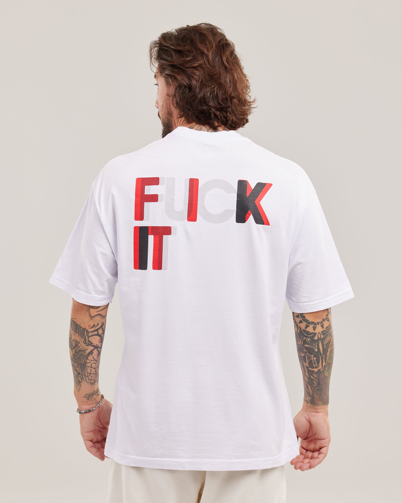 Camiseta Oversized F*ck It Evolvee — foto 4